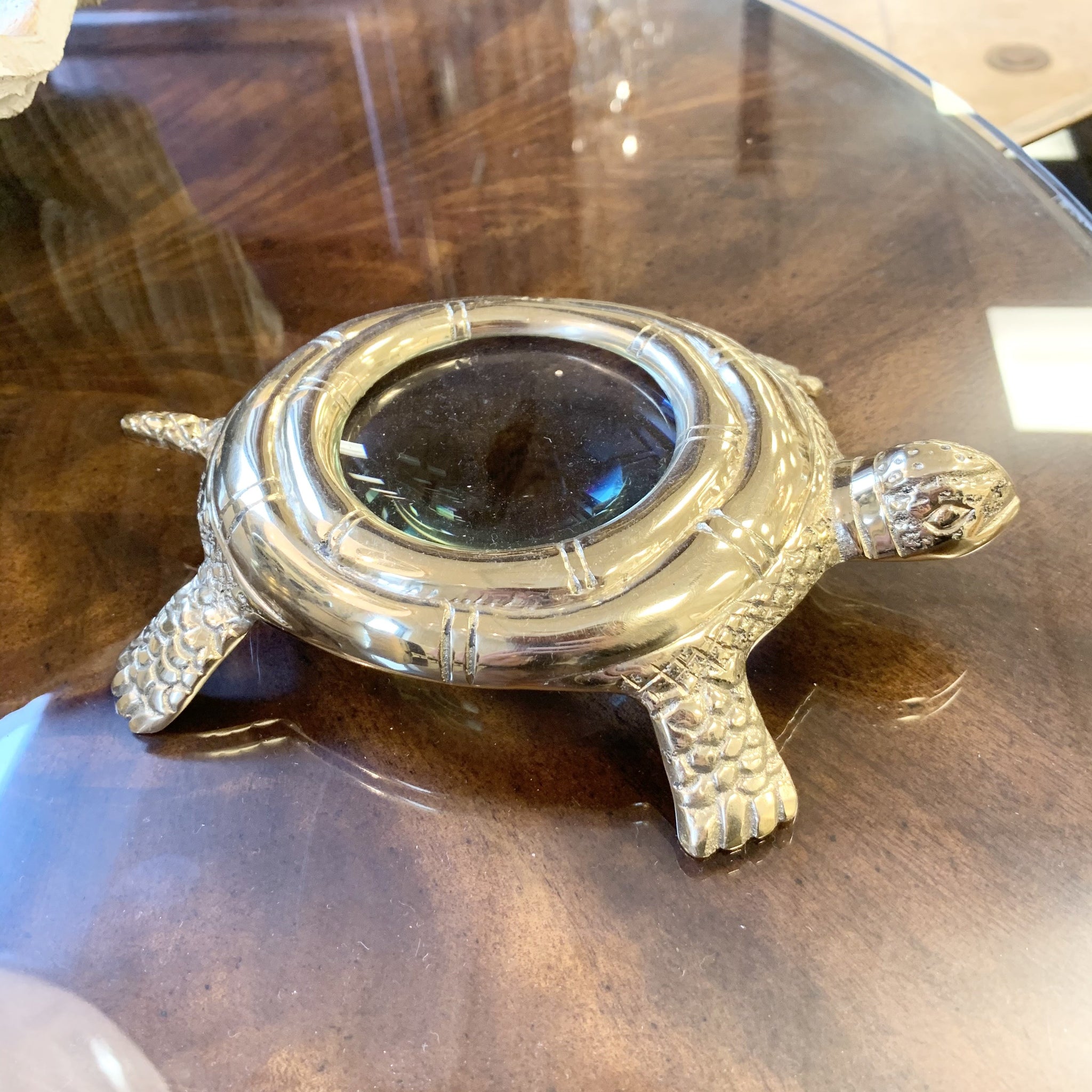 Brass Turtle Magnifier